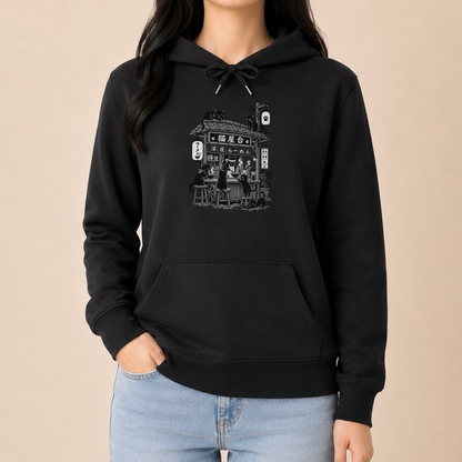 Japan Ramen Katzenbar – Unisex Hoodie