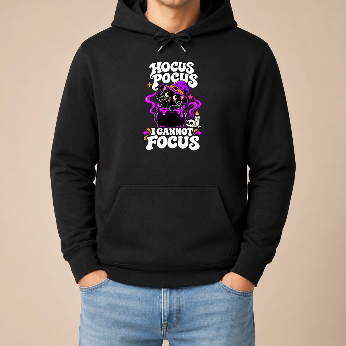 Hocus Pocus I Cannot Focus – Unisex Hoodie