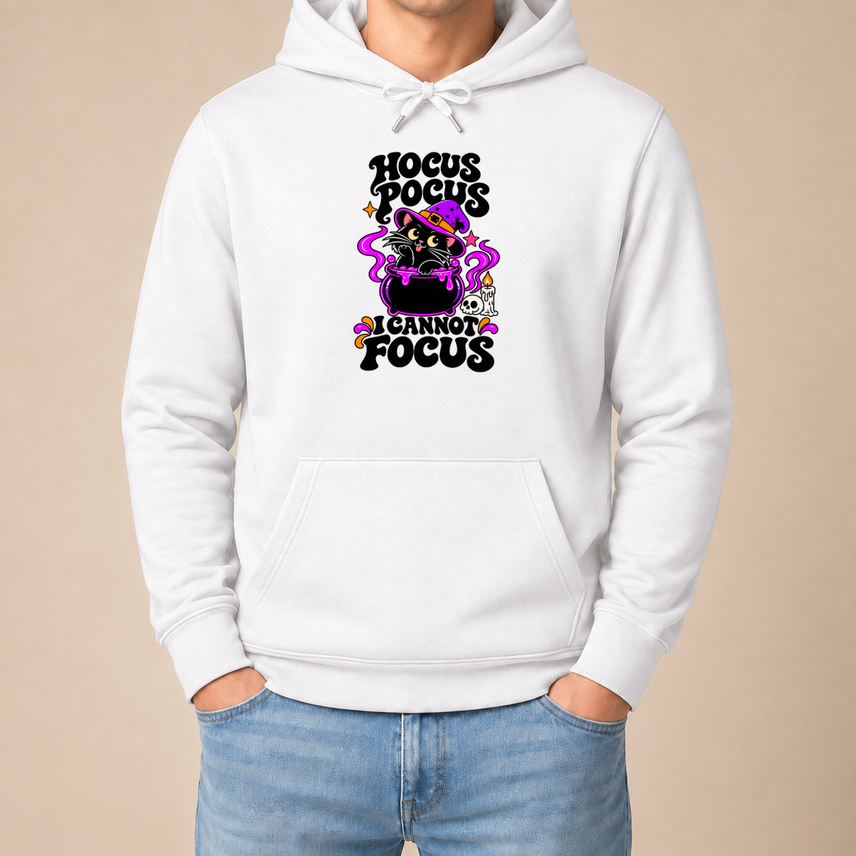 Hocus Pocus I Cannot Focus – Unisex Hoodie