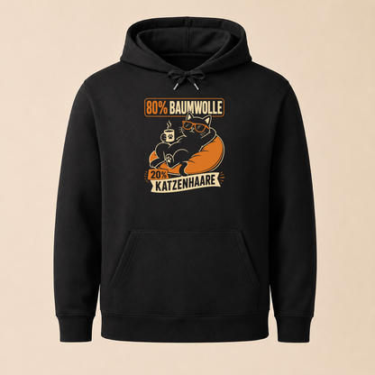 20% Katzenhaare – Unisex Hoodie