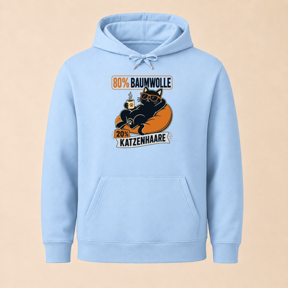 20% Katzenhaare – Unisex Hoodie
