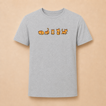 Retro Gaming Katzen - Lustiges Katzen T-Shirt