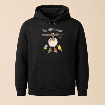 Be Different Katze – Unisex Hoodie
