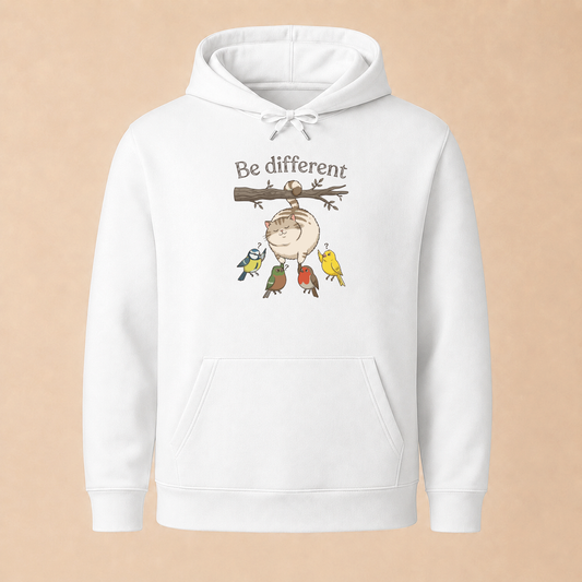 Be Different Katze - Lustiger Katzen Hoodie