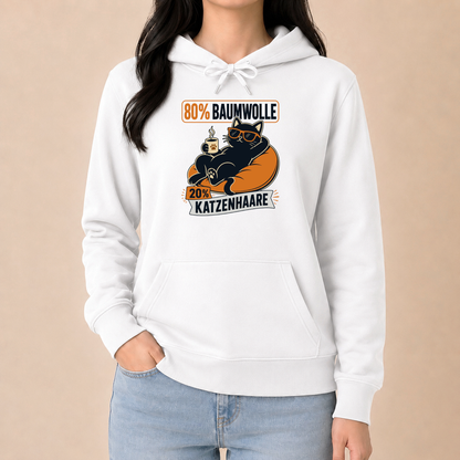 20% Katzenhaare – Unisex Hoodie