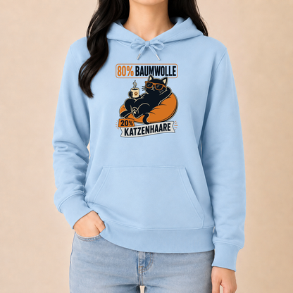 20% Katzenhaare – Unisex Hoodie