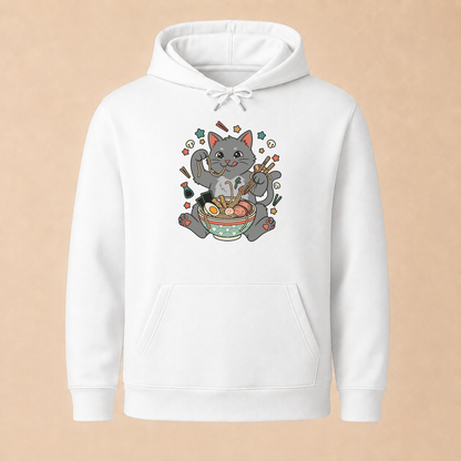 Ramen Katze Japan - Lustiger Katzen Hoodie