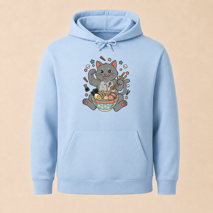 Ramen Katze Japan - Lustiger Katzen Hoodie