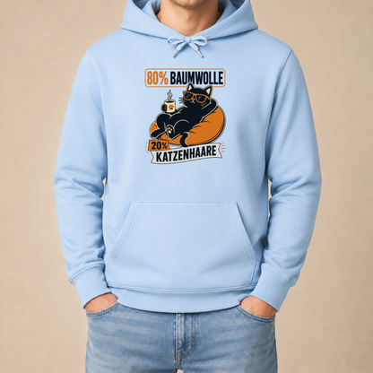 20% Katzenhaare – Unisex Hoodie