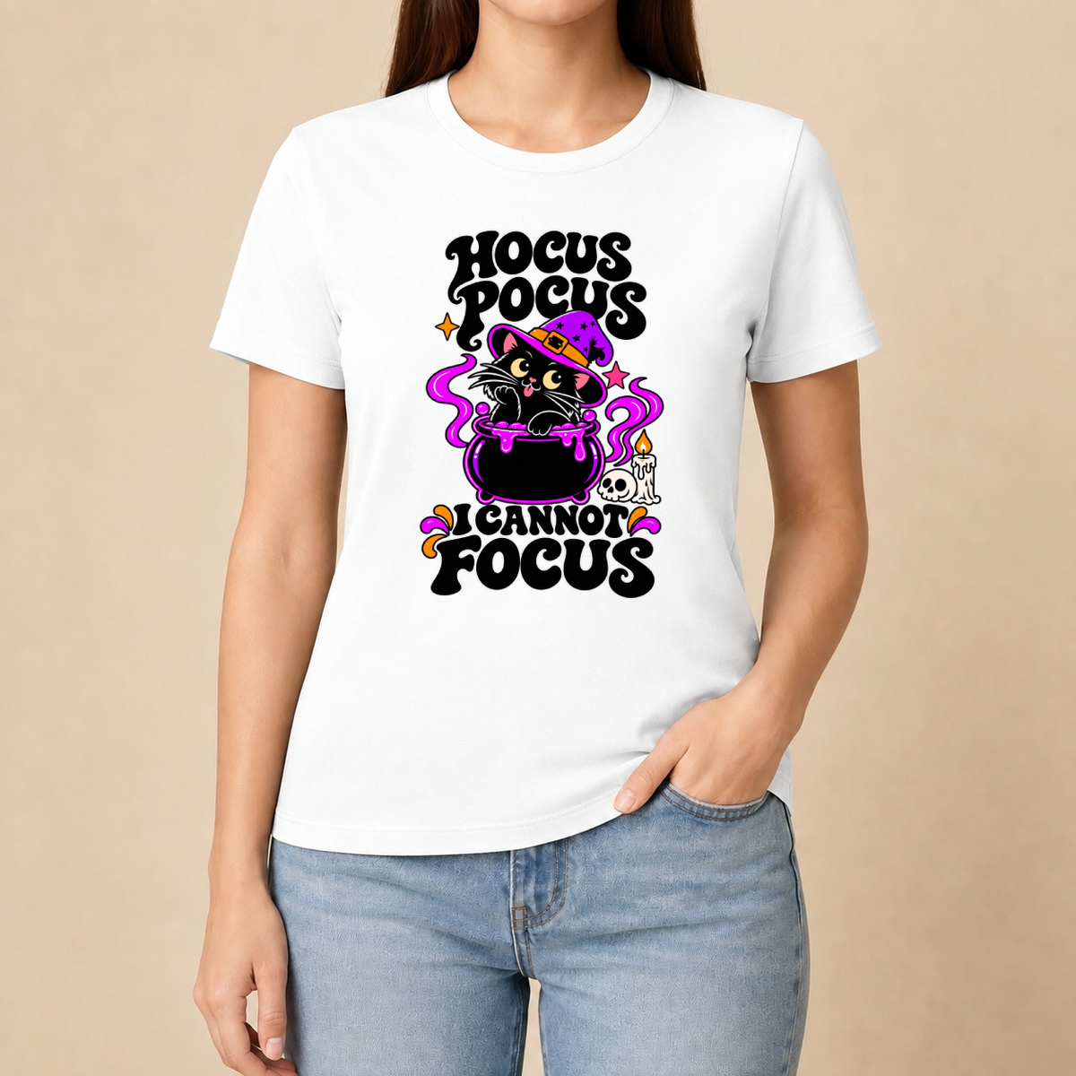 Hocus Pocus I Cannot Focus – Unisex T‑Shirt
