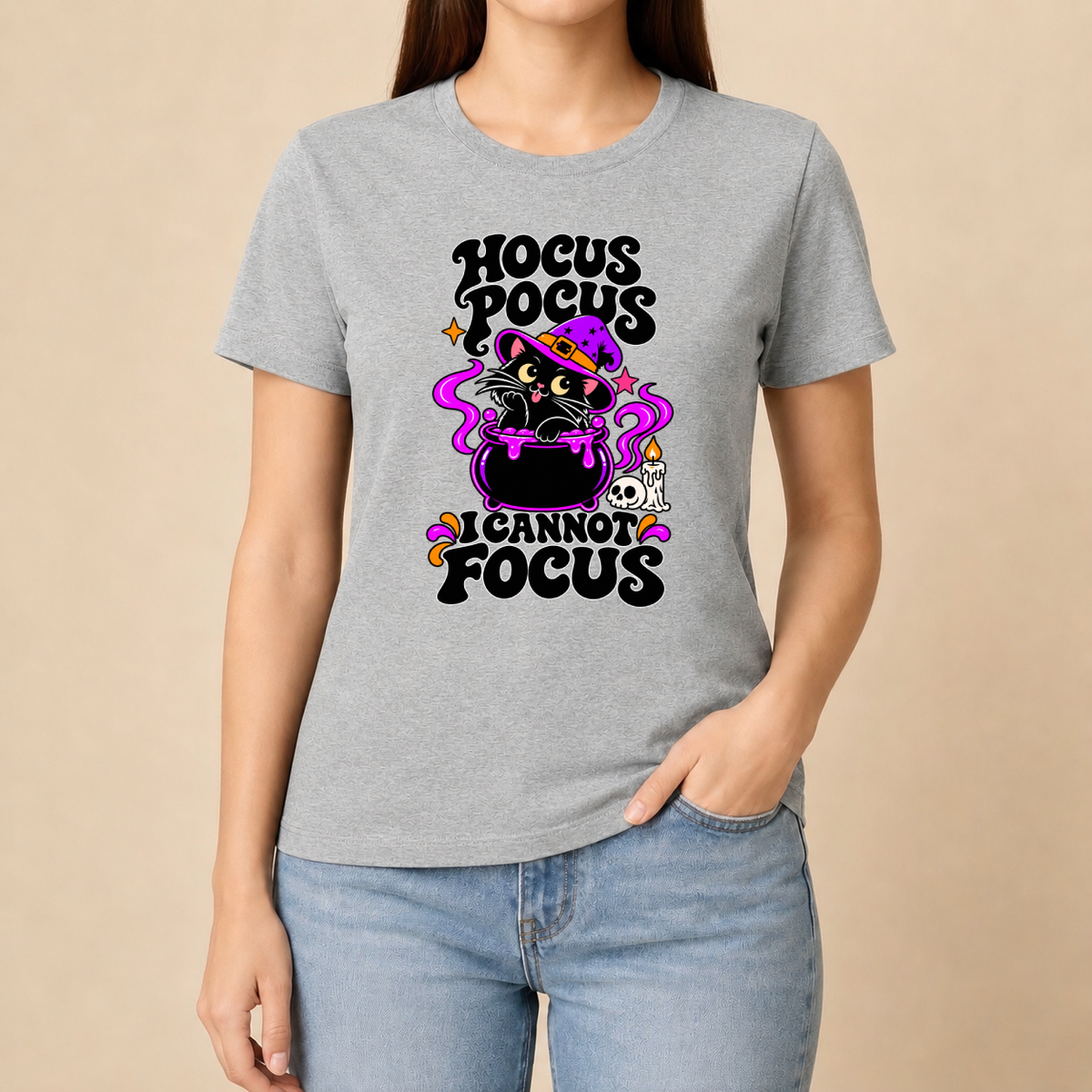 Hocus Pocus I Cannot Focus – Unisex T‑Shirt