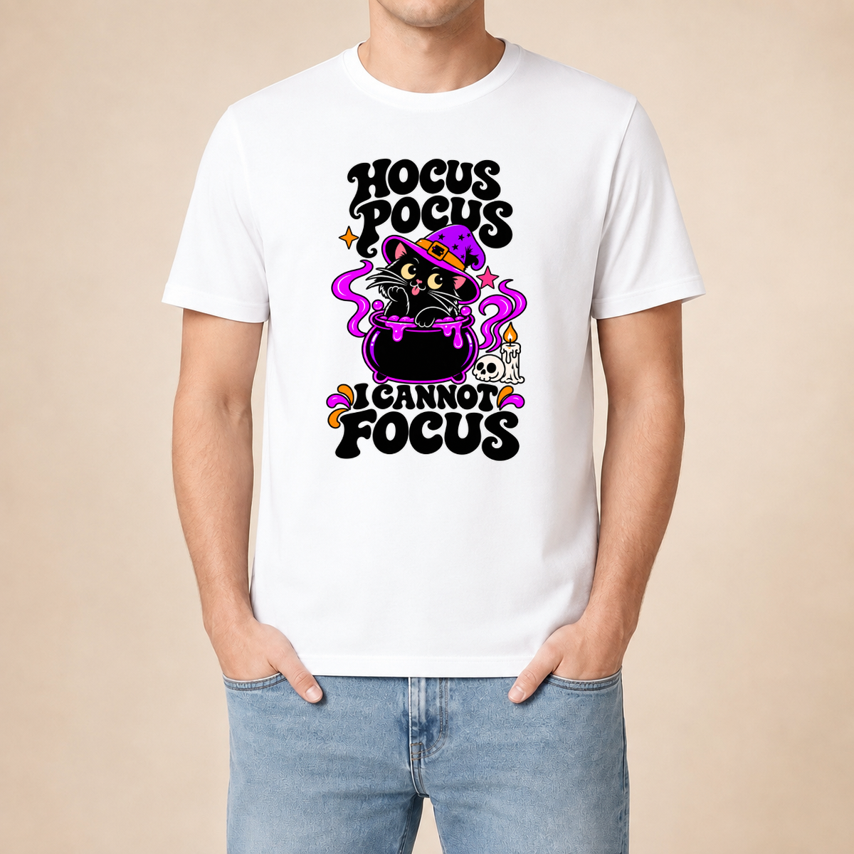 Hocus Pocus I Cannot Focus – Unisex T‑Shirt