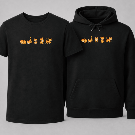 Retro Gaming Katzen – Unisex Set