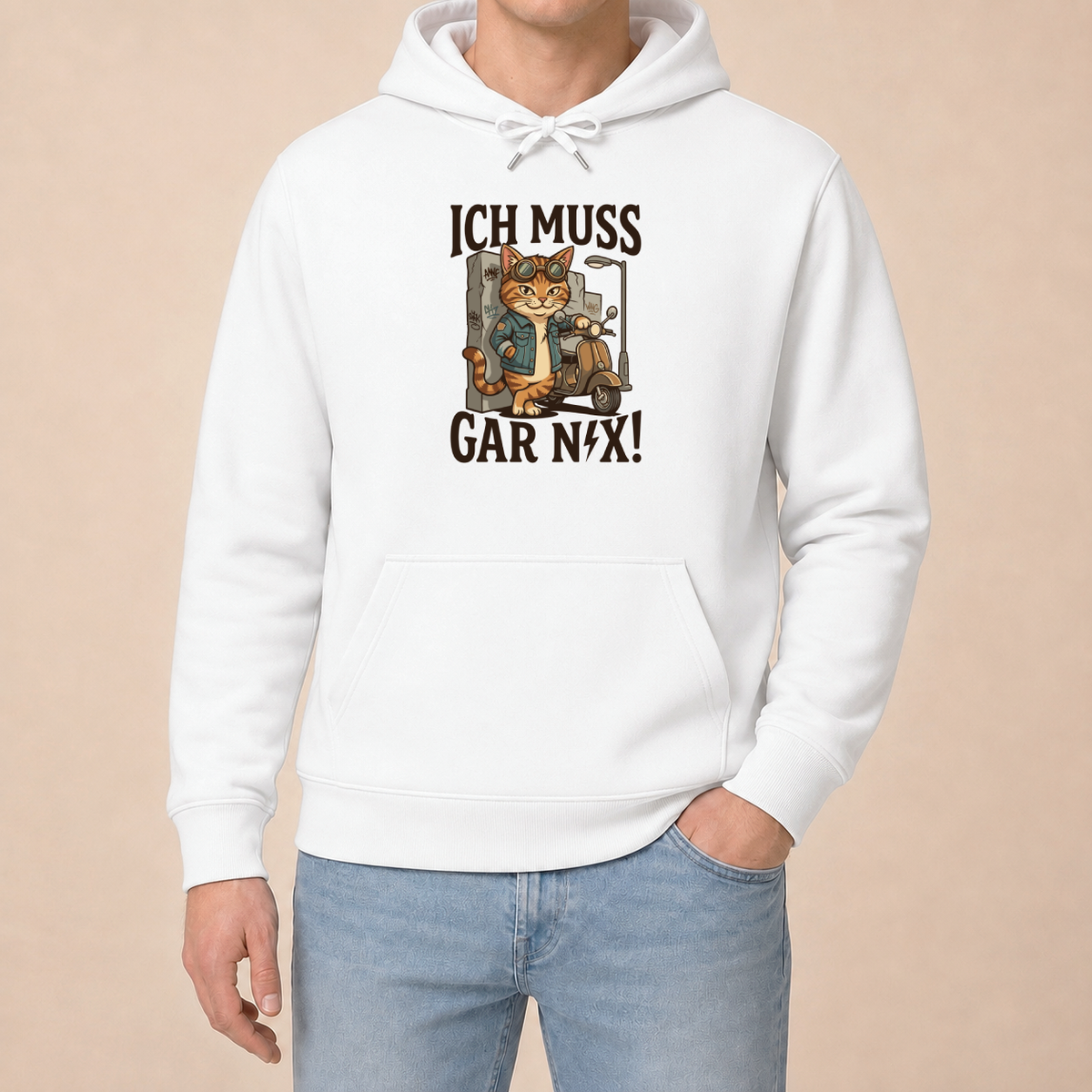 Ich muss gar nix! – Unisex Hoodie