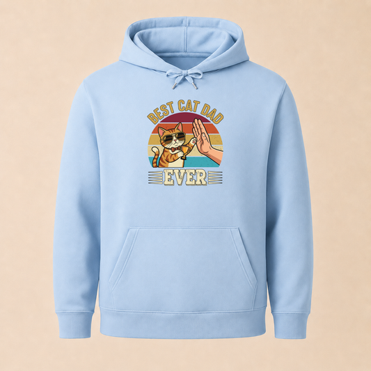 Best Cat Dad Ever - Katzenpapa Hoodie