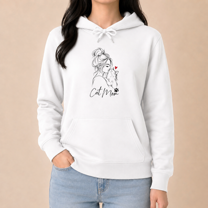 Cat Mom Katzenliebe – Damen Hoodie