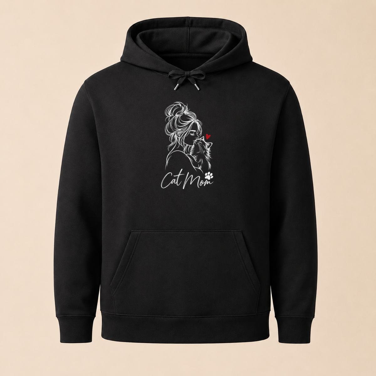 Cat Mom Katzenliebe – Damen Hoodie