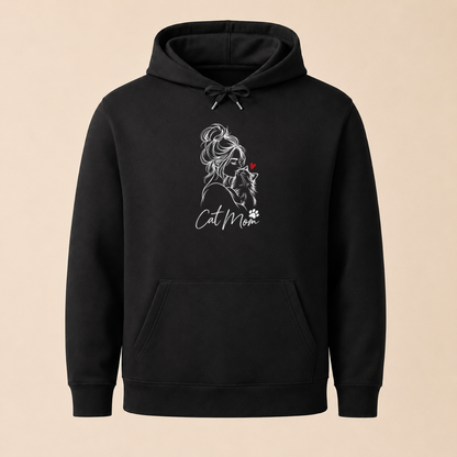 Cat Mom Katzenliebe – Damen Hoodie