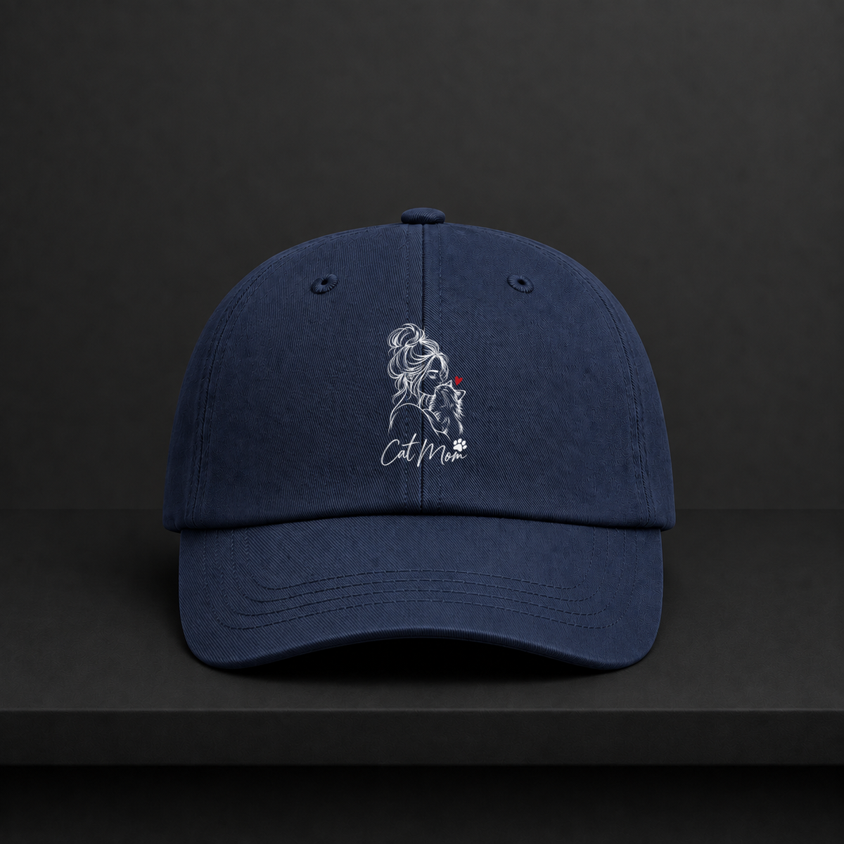 Cat Mom Katzenliebe – Damen Dad Cap
