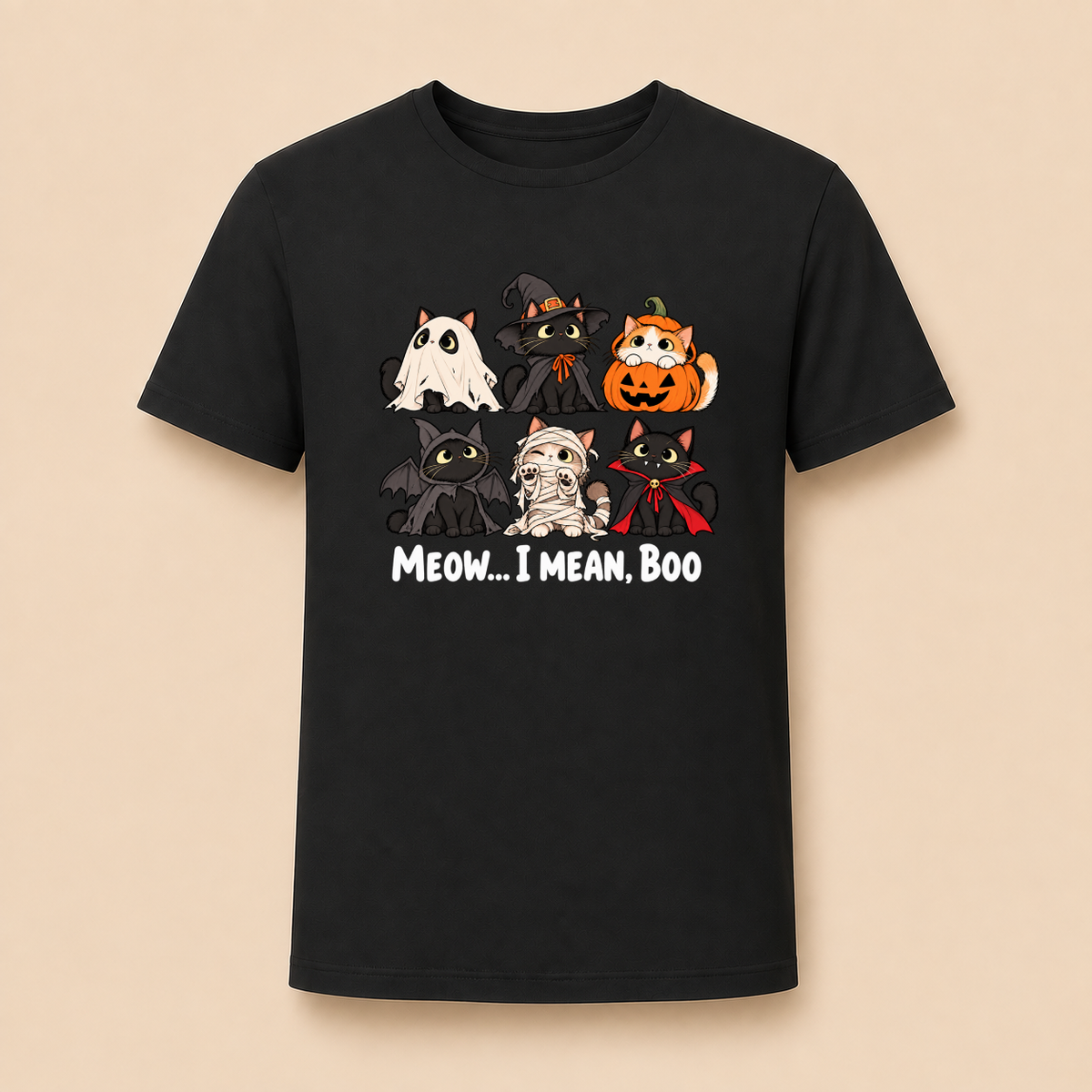 Meow... I Mean, Boo – Unisex T-Shirt