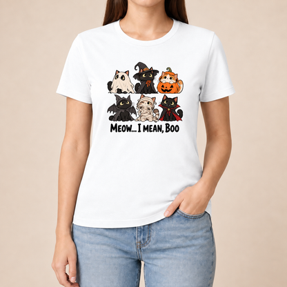 Meow... I Mean, Boo – Unisex T-Shirt