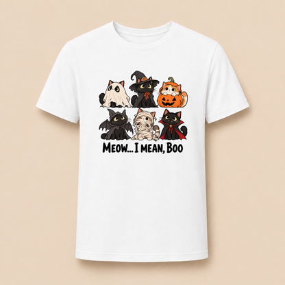 Meow... I Mean, Boo – Unisex T-Shirt