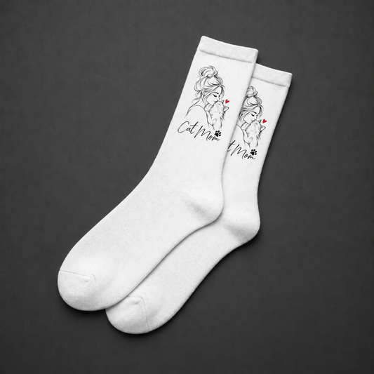 Cat Mom Katzenliebe – Damen Socken