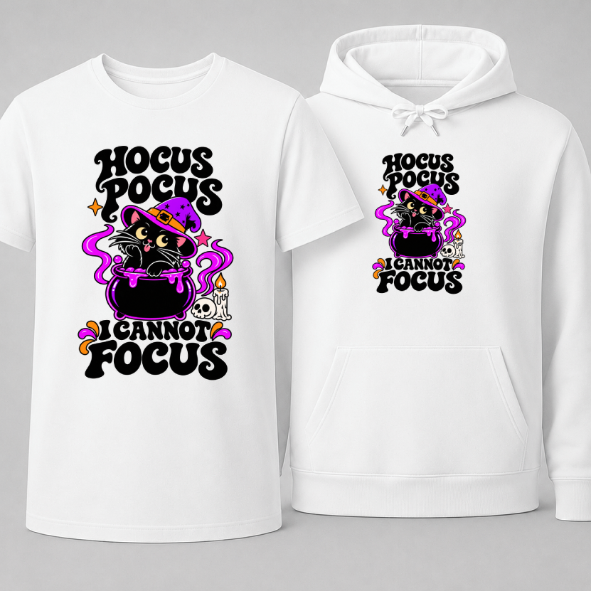 Hocus Pocus I Cannot Focus – Unisex Set