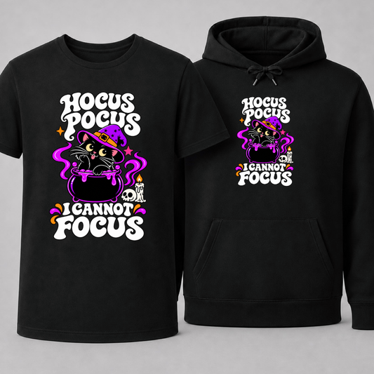 Hocus Pocus I Cannot Focus – Unisex Set